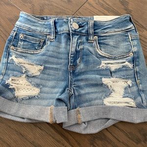 American Eagle Lace Pocket Shorts